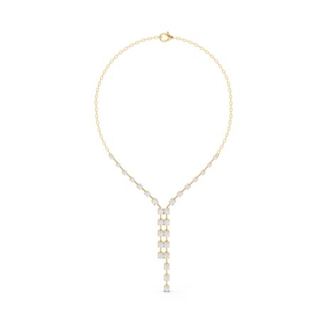 Cascade Moissanite Necklace