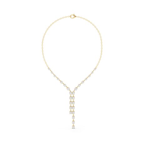 Cascade Moissanite Necklace