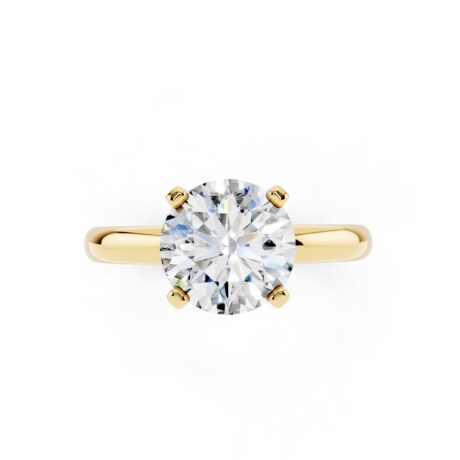 Ribbon Solitaire with Hidden Halo