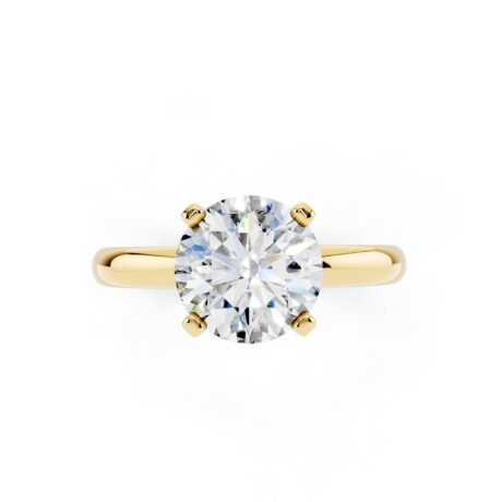 Ribbon Solitaire with Hidden Halo