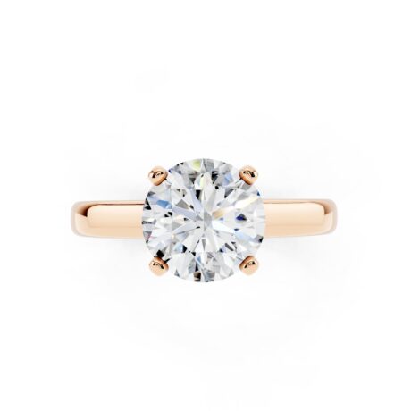 Classic Four-Prong Solitaire Ring