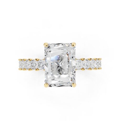 Radiant Solitaire Engagement Ring