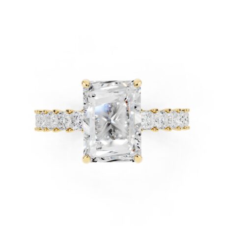 Radiant Solitaire Engagement Ring
