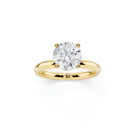 Ribbon Solitaire with Hidden Halo