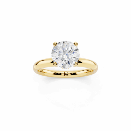 Ribbon Solitaire with Hidden Halo