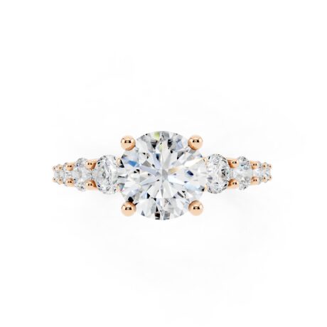 Round Solitaire Engagement Ring