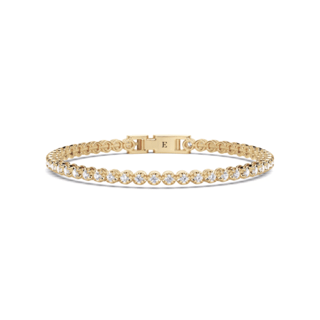 Crown Tennis Bracelet