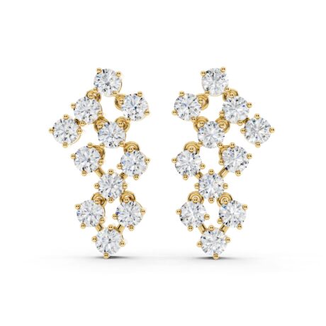 Starlight Moissanite Earrings