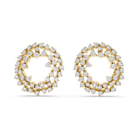 Diamond Vortex Earrings