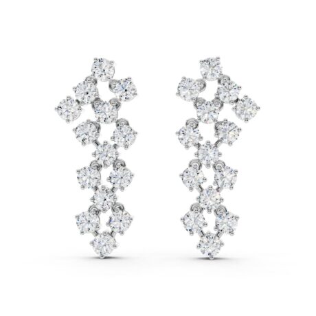 Round Drop Fashion Earrings