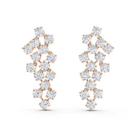 Round Drop Fashion Earrings