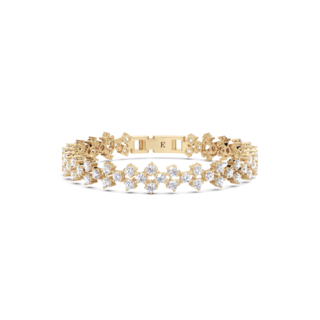 Bloom Cluster Diamond Bracelet
