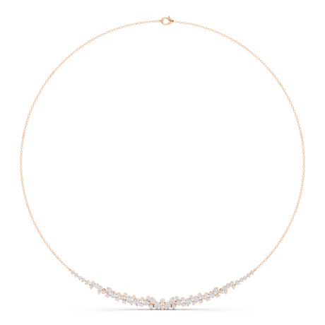 Clustered Round fashion nacklace