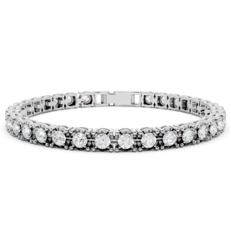 Round Tennis Bracele