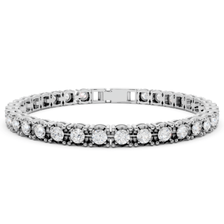 Round Tennis Bracele