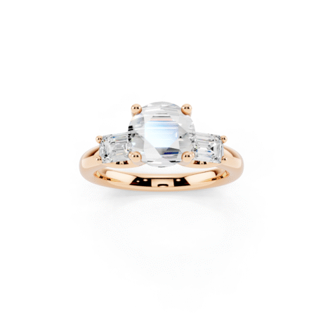 Three Stone Engagement Ring