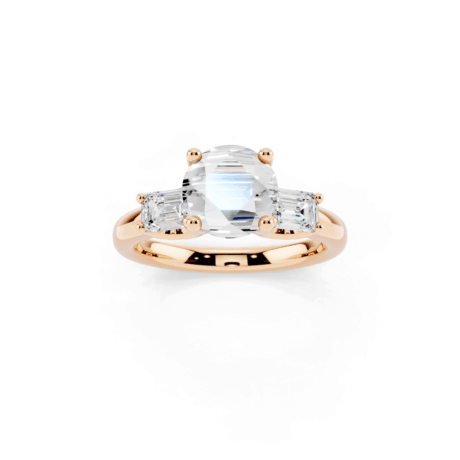 Three Stone Engagement Ring