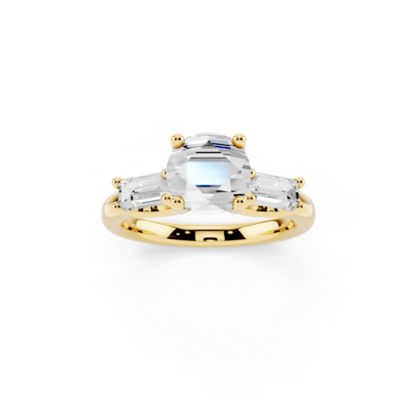 Three Stone Engagement Ring