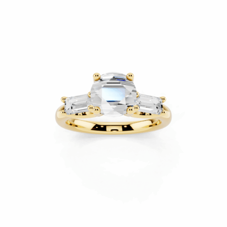 Three Stone Engagement Ring