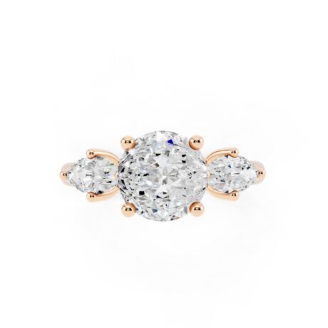 Three Stone Engagement Ring