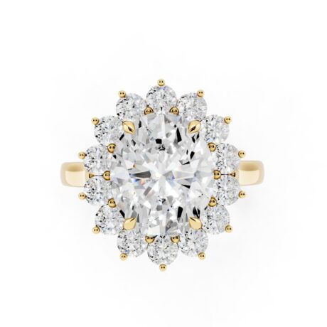 Oval Solitaire Engagement Ring