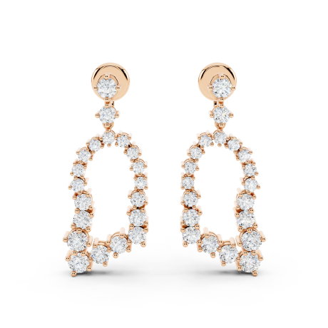 Round Fashion Earing